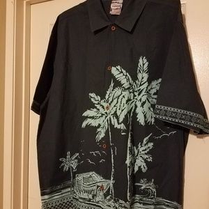 Disneyland mens button down shirt